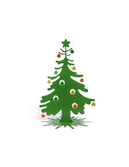 Sapin de Noël métallique