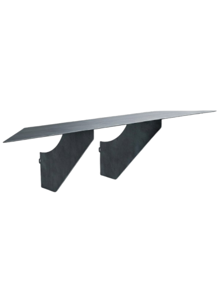 Mange-debout Corten Braséro Carré 950x950 | Ornamentis