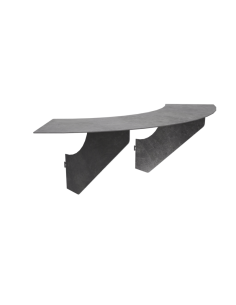 Mange-debout Corten Braséro Rond 800 | Ornamentis