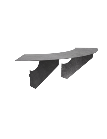 Mange-debout Corten Braséro Rond 800 | Ornamentis
